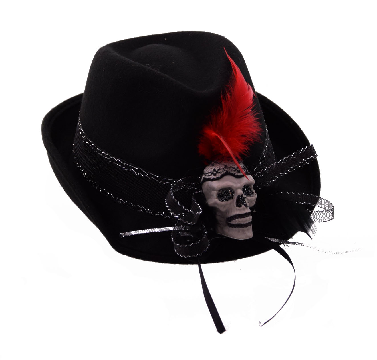 Halloween - Hut mit Totenkopf Halloween - Hut mit Totenkopf