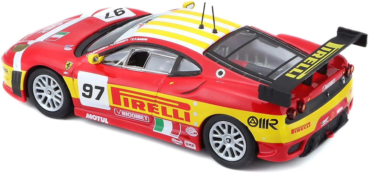 Bburago - Modellauto - Ferrari F430 GTC 2008 (Maßstab 1:43) in Geschenkbox
