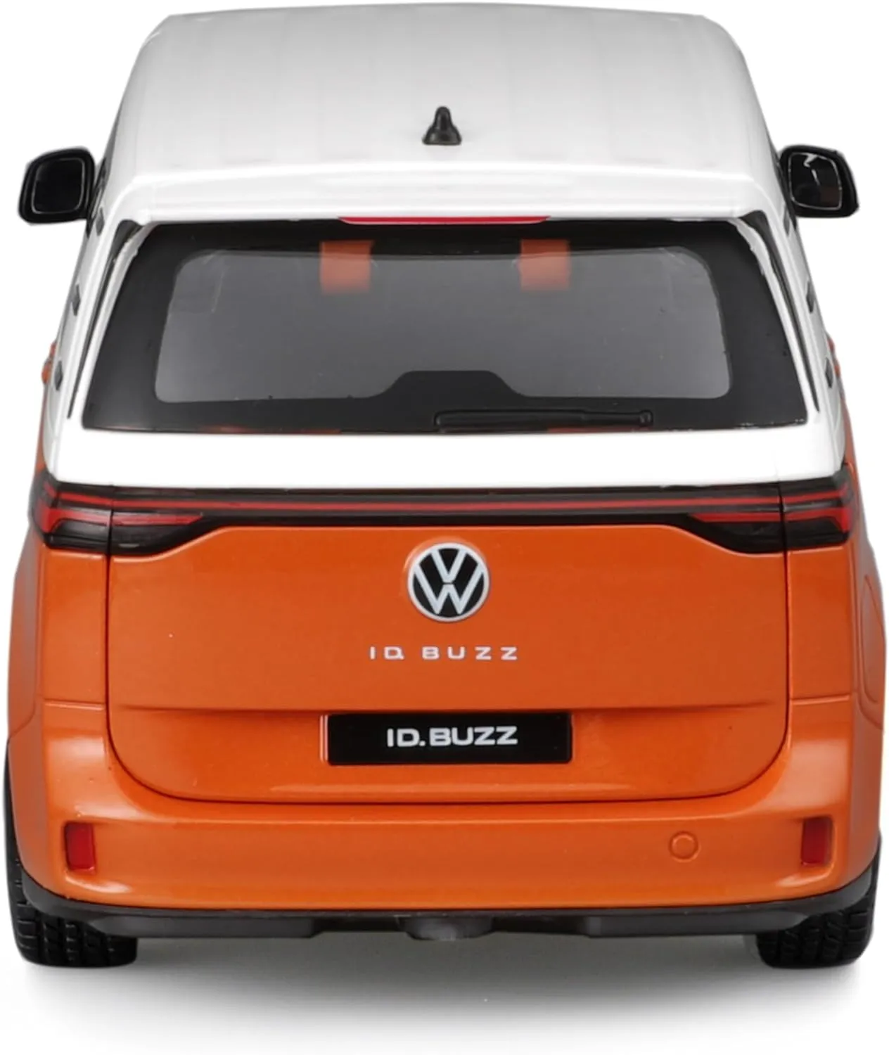 Maisto 32914O - Modellauto - VW ID.Buzz (weiß-orange, Maßstab 1:24)