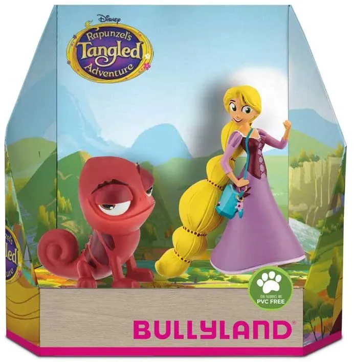"Rapunzel - neu verföhnt" Figuren 7cm 4er Set (2x Rapunzel, 2x Pascal)