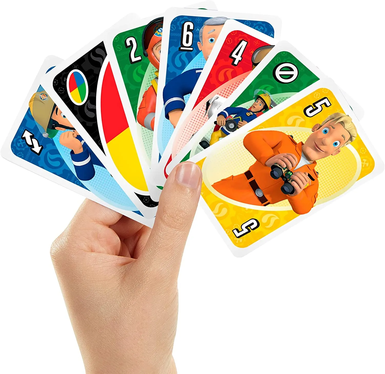 Feuerwehrmann Sam Kartenspiel-Set - UNO + Top Trumps