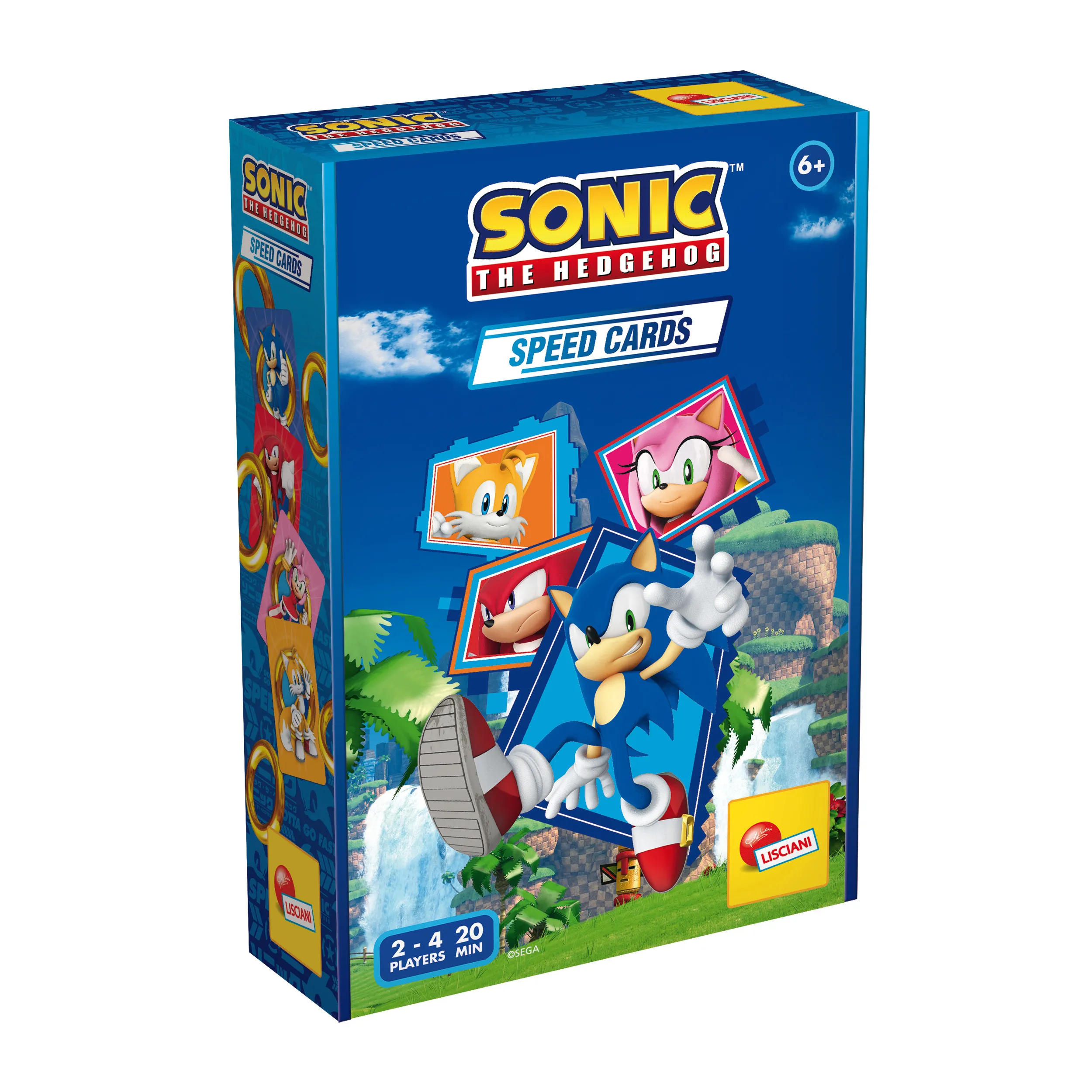 Lisciani 99269 - Kartenspiel - Sonic Speed Cards