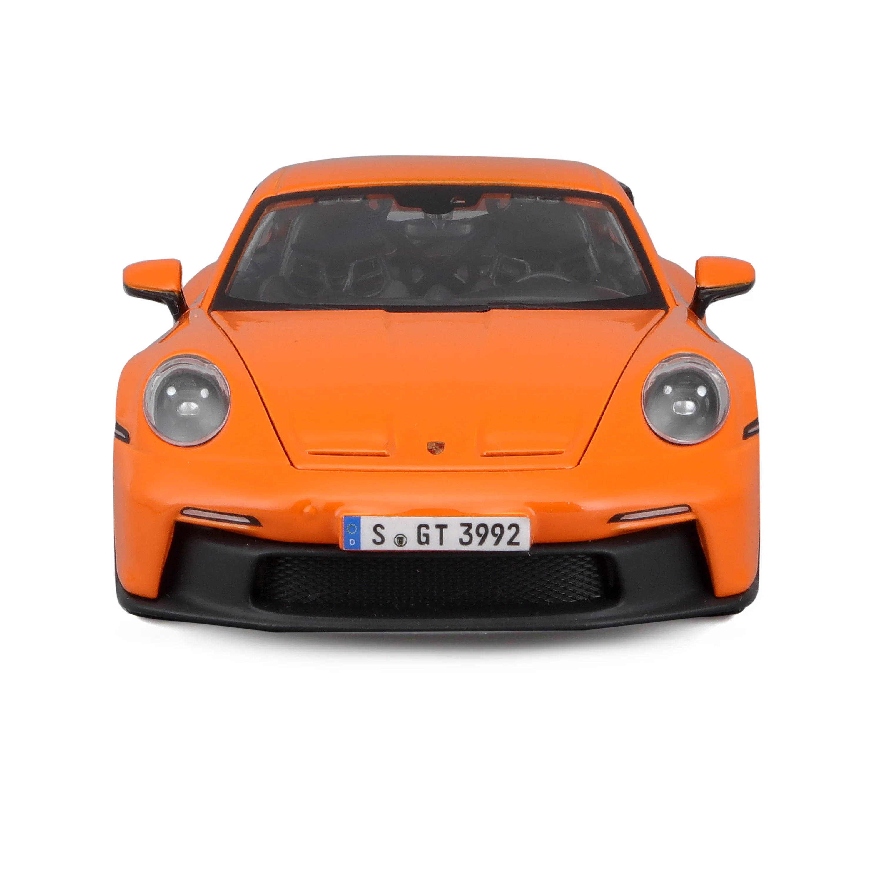 Bburago 18-21104 - Modellauto - Porsche 911 GT3 '21 (orange, Maßstab 1:24)