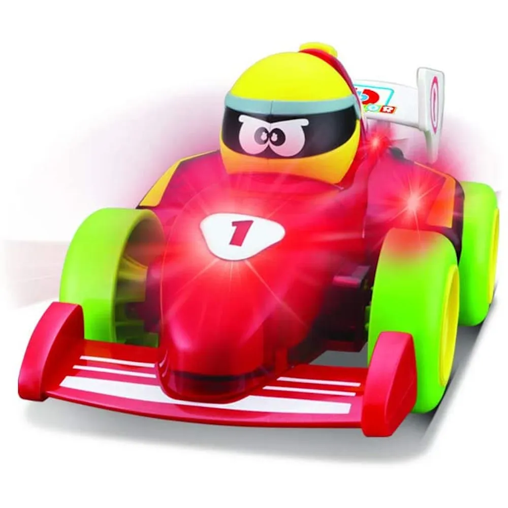 BB Junior - Spielzeugauto - Push & Glow Formula Fun (rot)