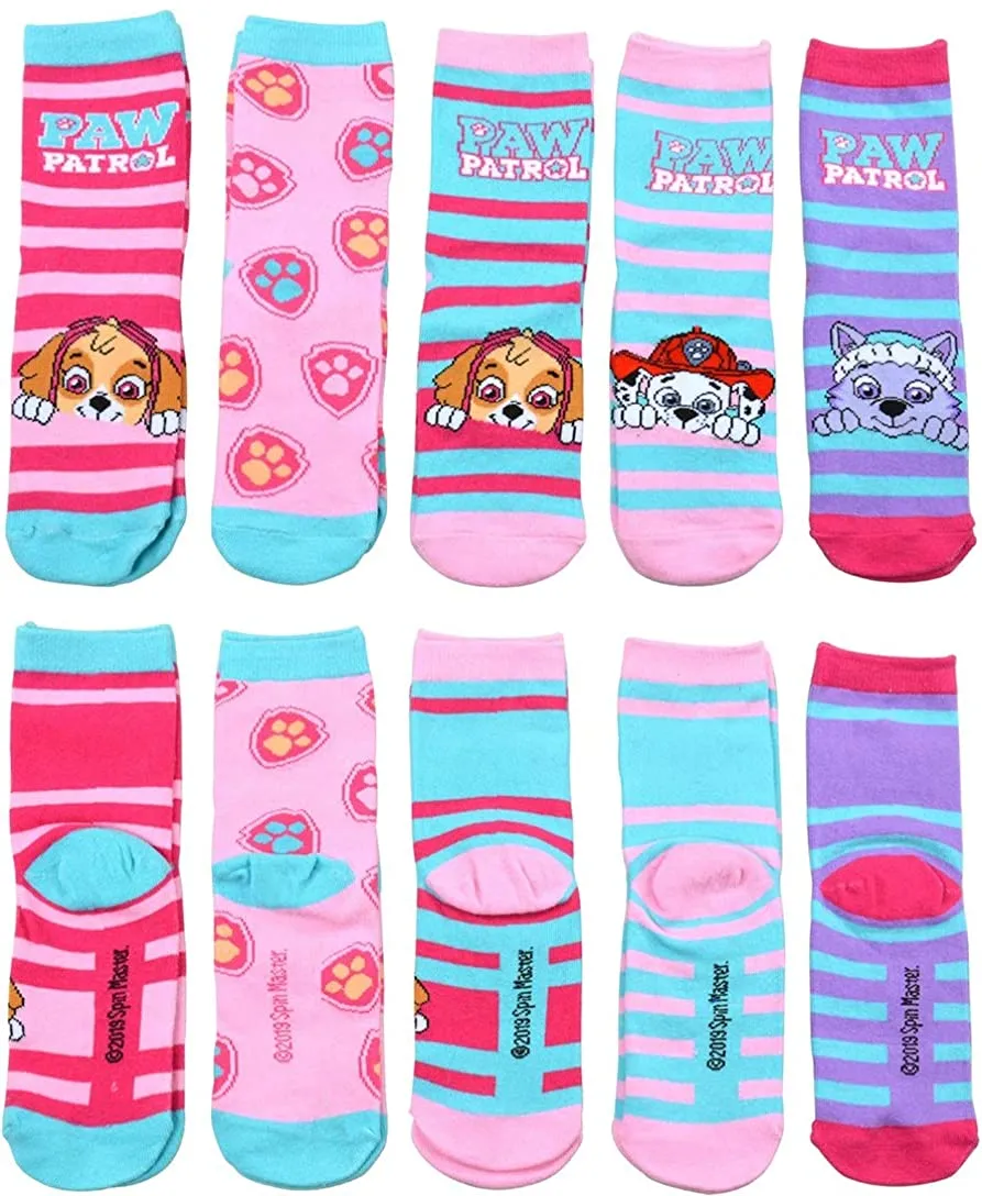 United Labels Paw Patrol Kindersocken für Mädchen (5er Pack)