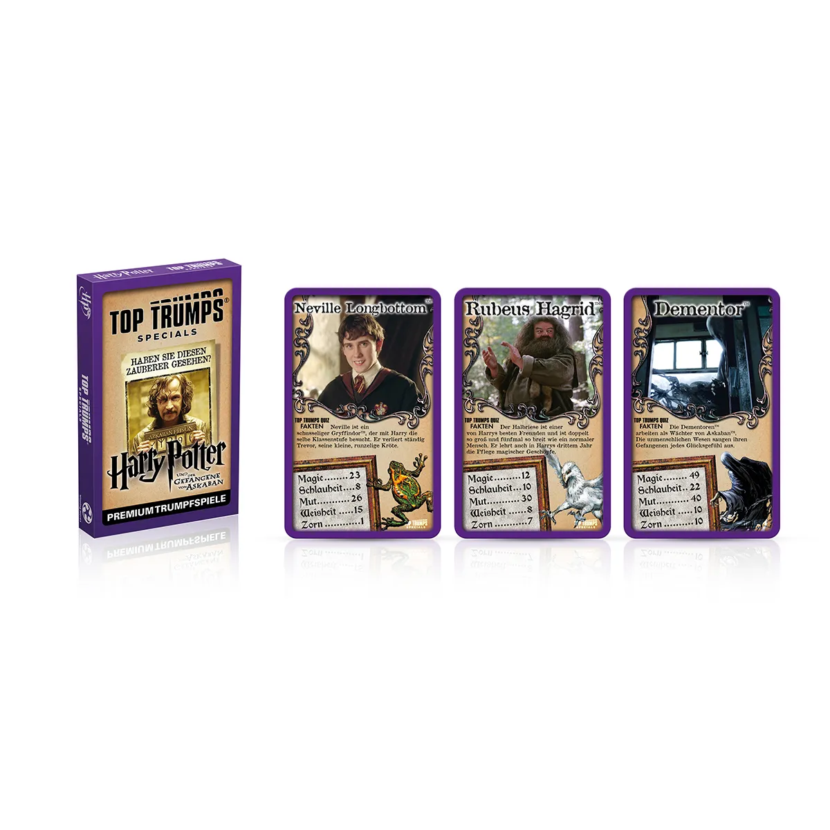 Battle Mat - Harry Potter inkl. drei Top Trumps