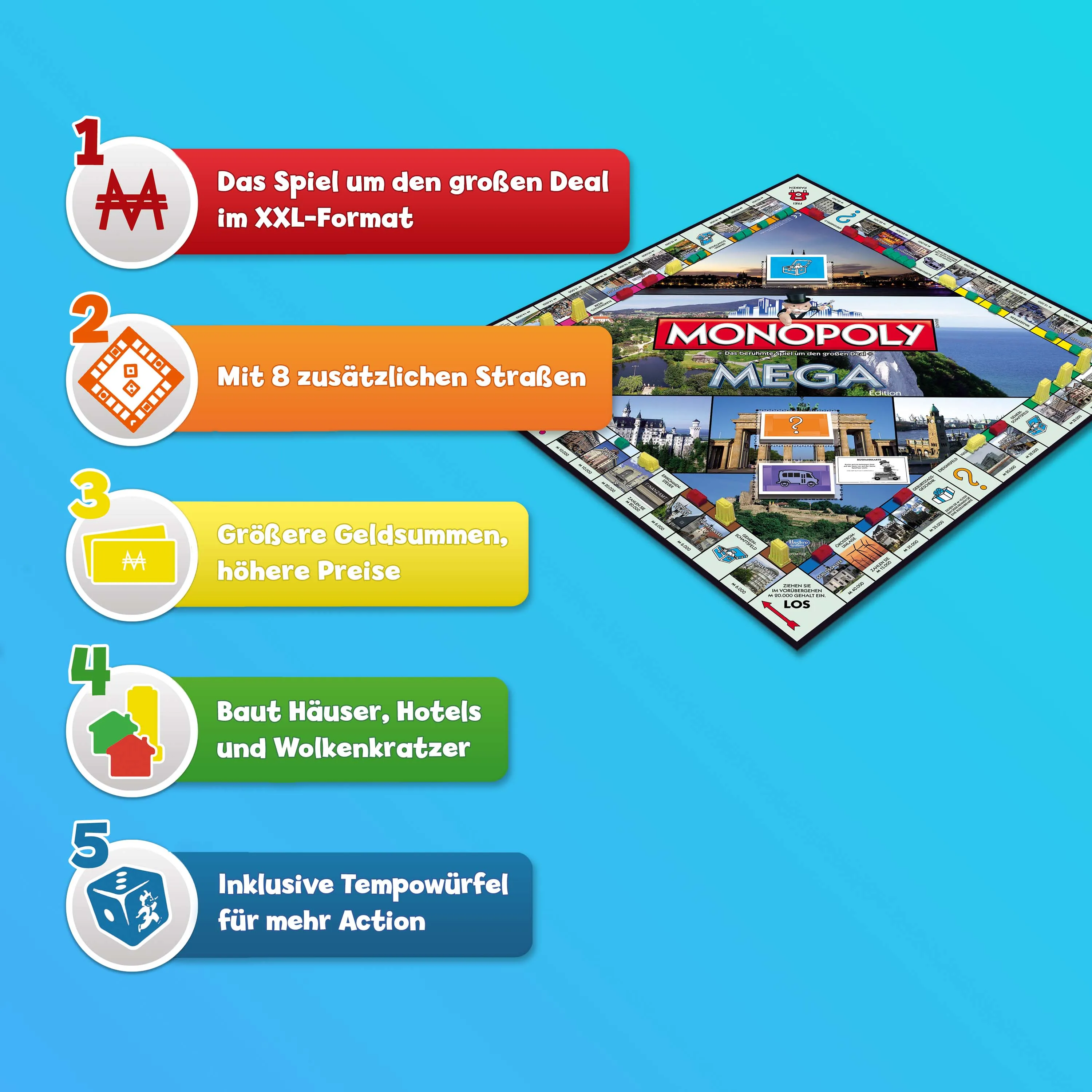 Monopoly - Mega 2nd Edition (neue Auflage)