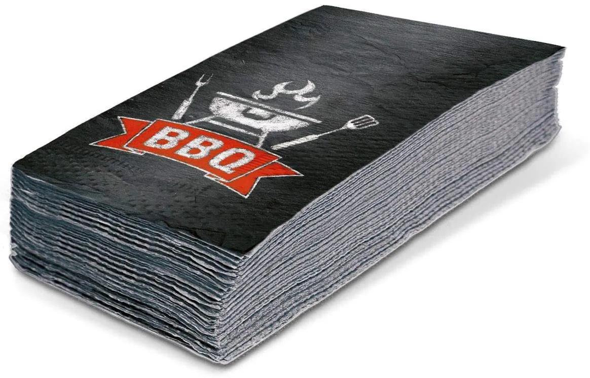 BUNDLE Die große Trinkspielesammlung + Beerpong Set (22 Becher, 3 Bälle) +  20x BBQ Servietten