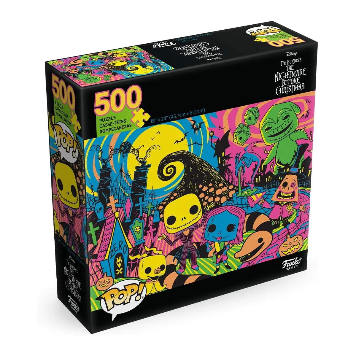 Funko 72623 - Puzzle - Nightmare before Christmas (500 Teile)