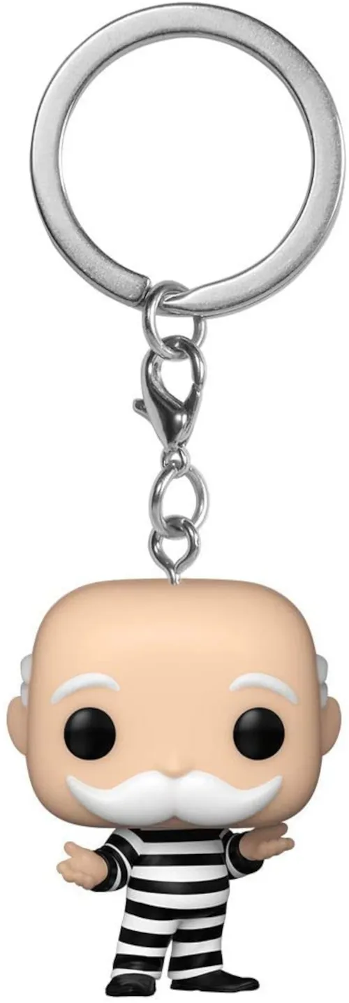 Funko Pocket POP! - Schlüsselanhänger - Mr. Monopoly im Gefängnis