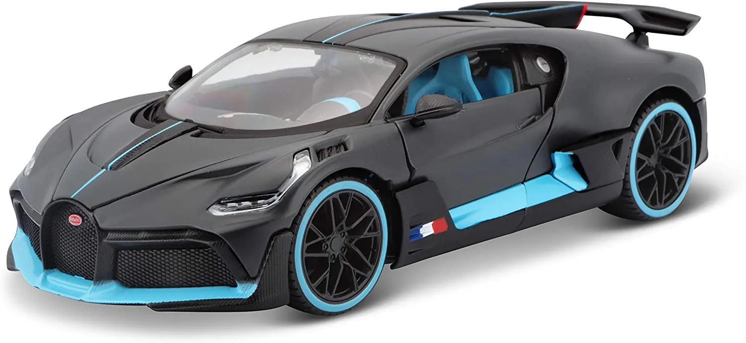 Maisto 31526 - Modellauto - Bugatti Divo (dunkelgrau, Maßstab 1:24)