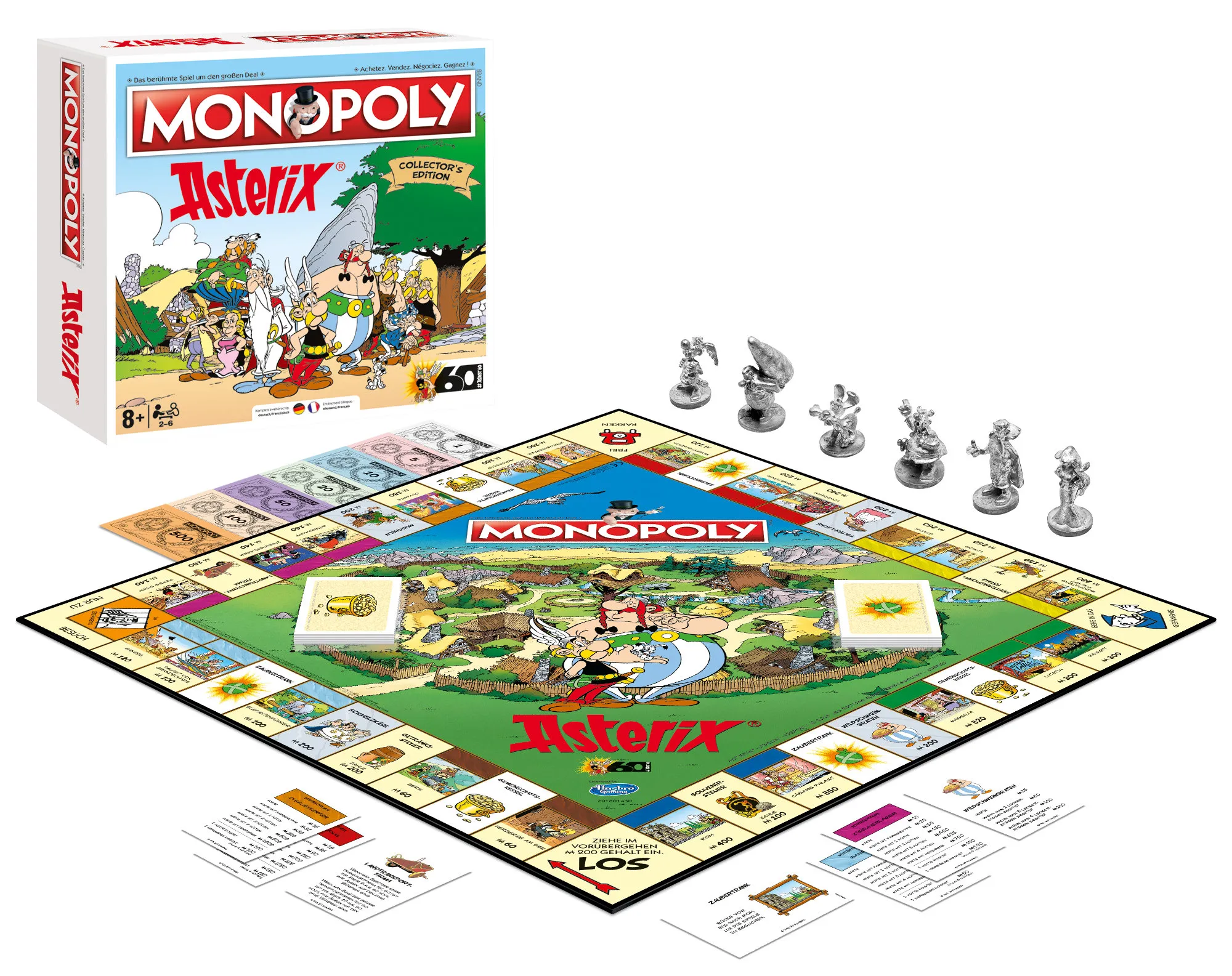 Monopoly Asterix und Obelix Collector's Edition + Top Trumps Asterix