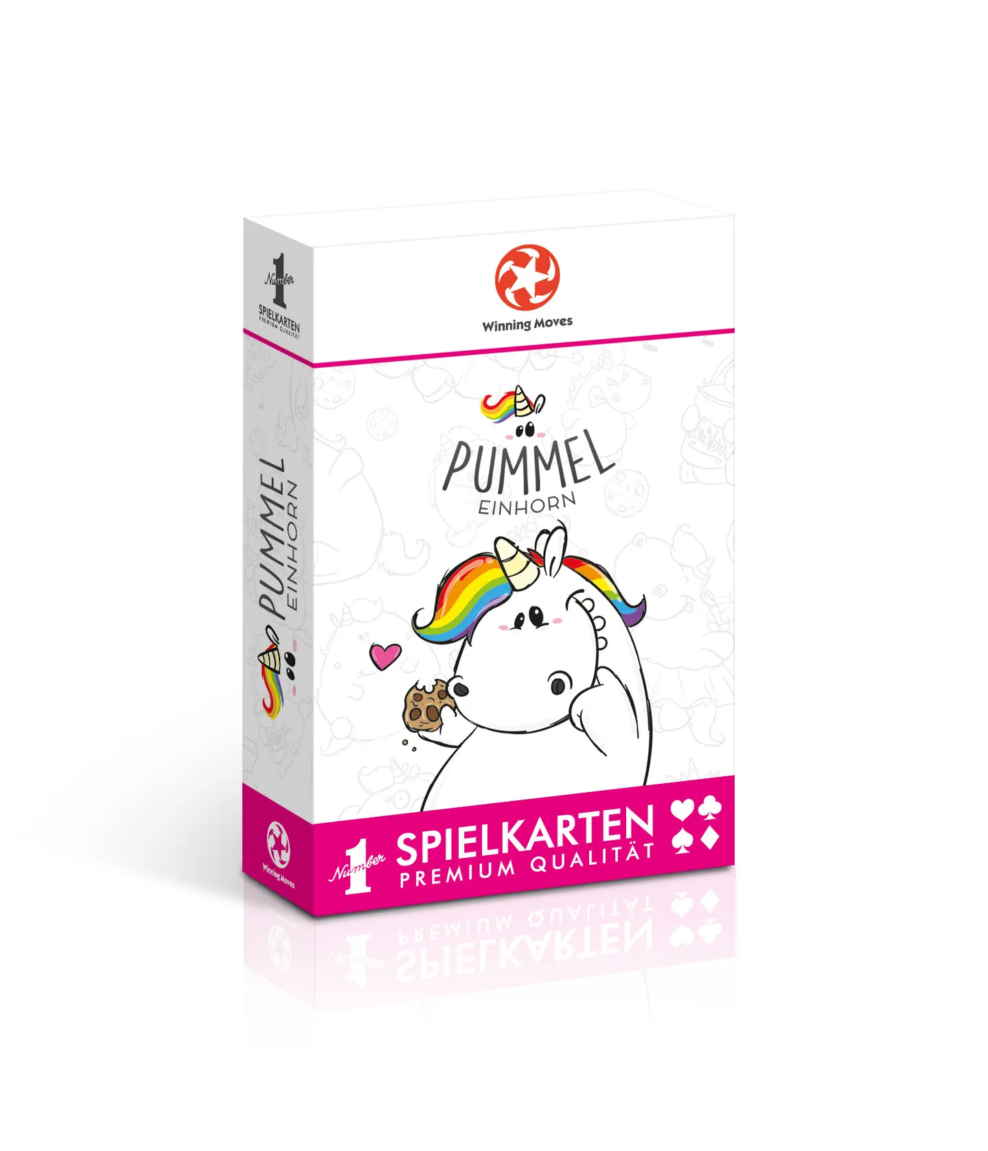 Number 1 Spielkarten - Pummeleinhorn