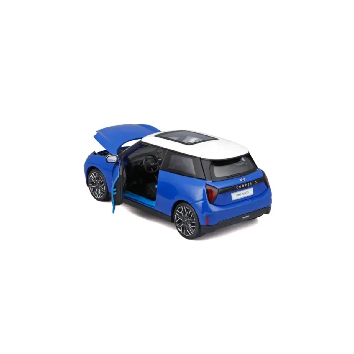 Maisto 532926 - Modellauto - Mini Cooper SE (blau, Maßstab 1:24)
