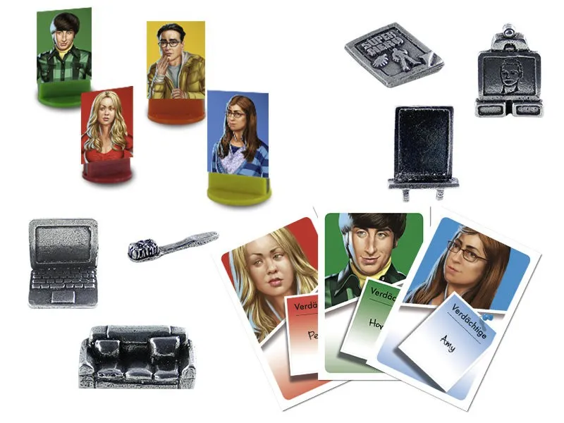 Cluedo The Big Bang Theory und Top Trumps The Big Bang Theory