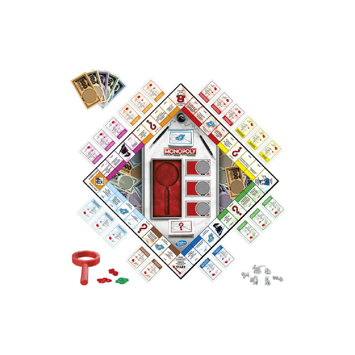 Hasbro - Brettspiel - Monopoly Falsches Spiel (deutsch/französisch)