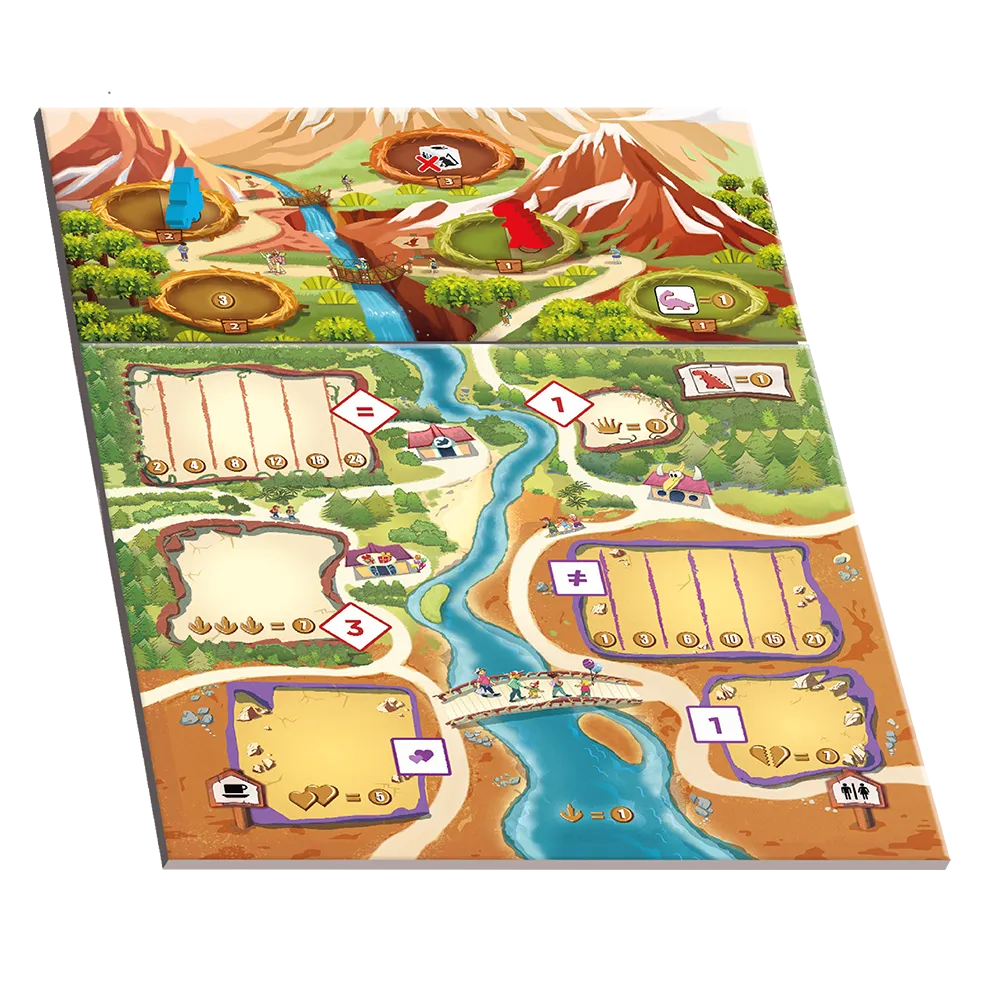 Board Game Box - Draftosaurus Erweiterungen Aerial Show + Marina (2er Set)