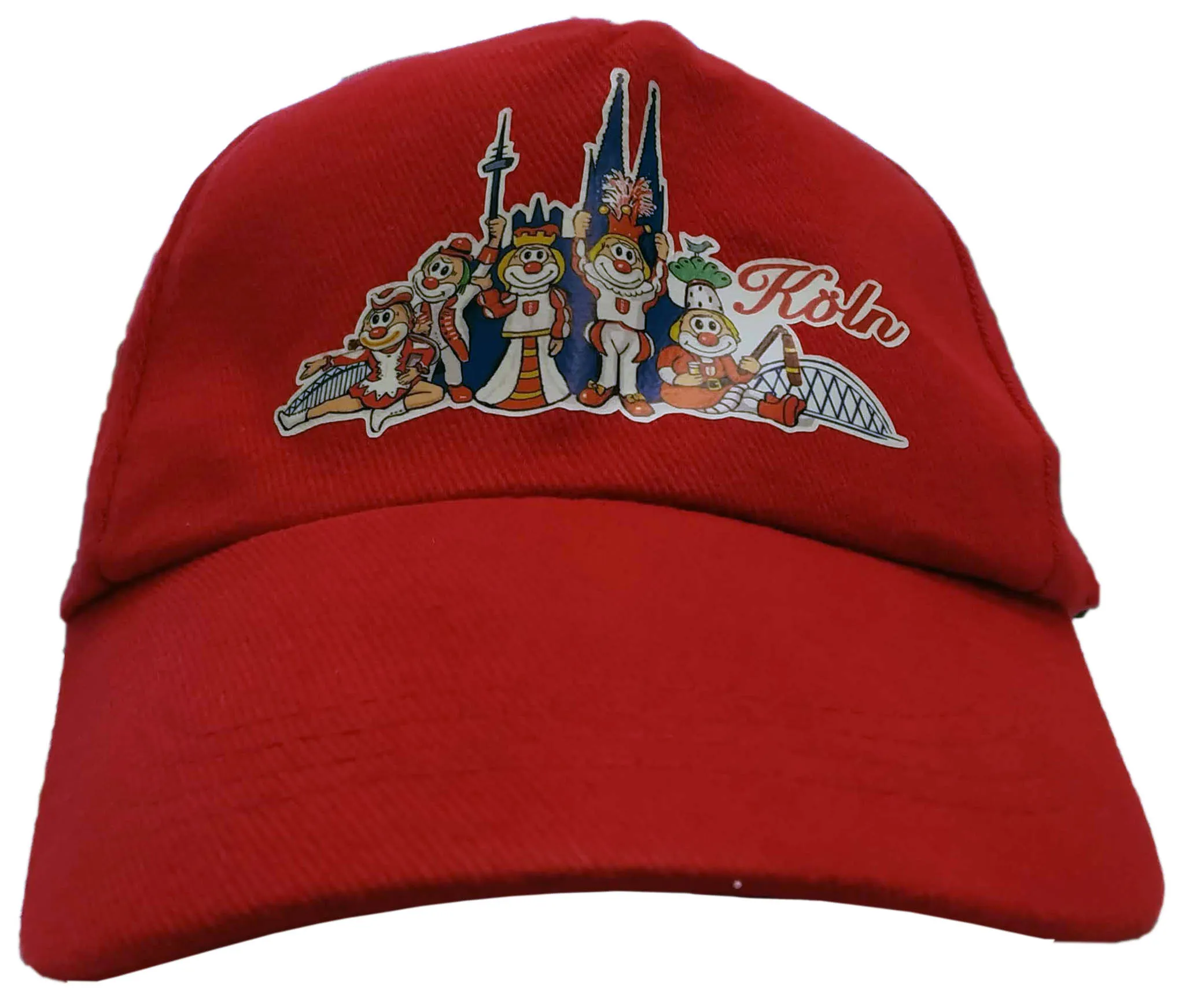 Die Schmitzens Base-Cap "Skyline" (rot)