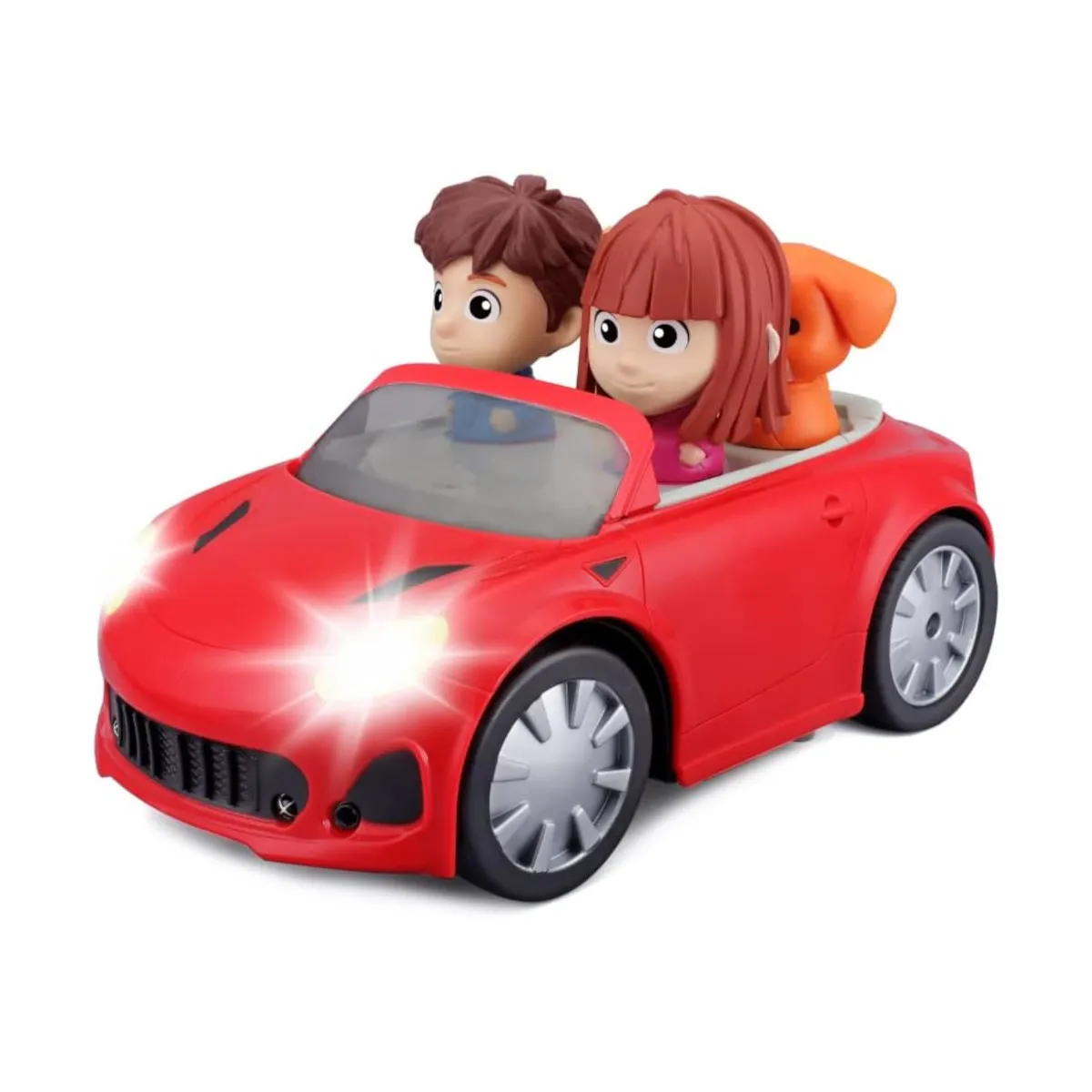 BB Junior 16-95002 - Ferngesteuertes Auto - Drive 'N Sort RC (rot, 21cm)