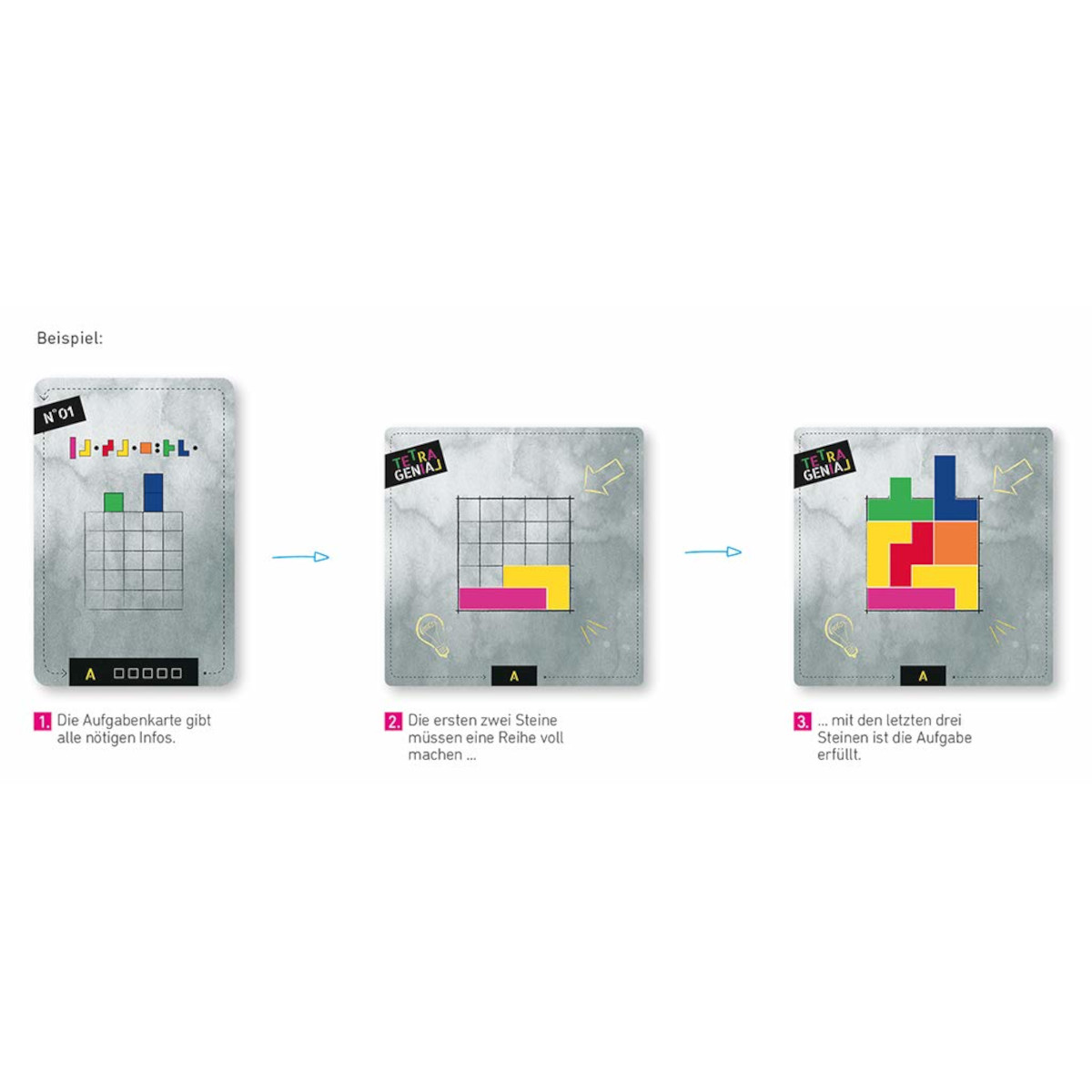 Tetragenial - Das analoge Logikpuzzle