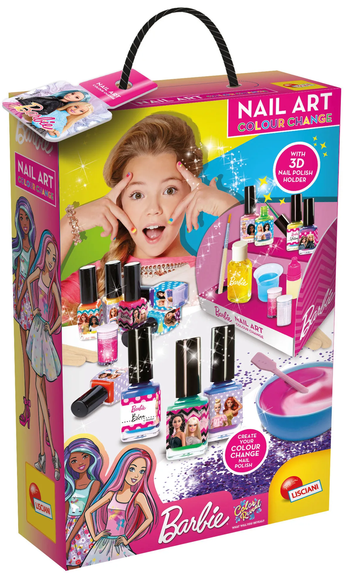 Lisciani 97982 - Barbie Farbwechsel Nagellack