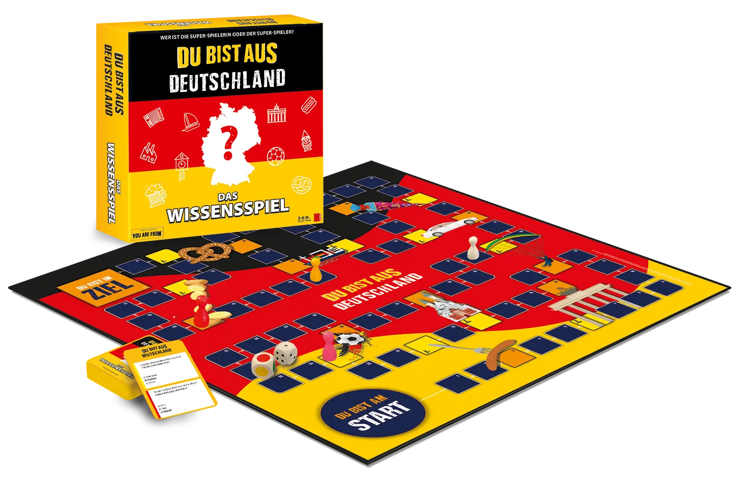 Unique Gaming - Brettspiel - Du bist aus Deutschland