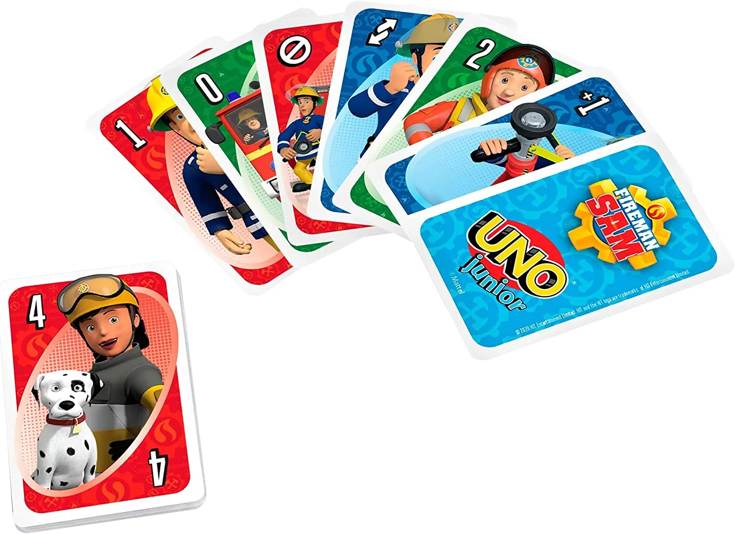 Feuerwehrmann Sam Kartenspiel-Set - UNO + Top Trumps