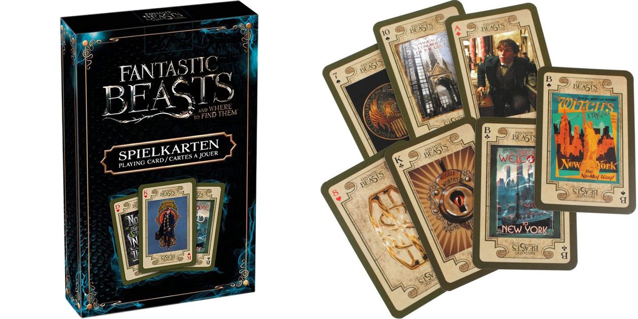 Phantastische Tierwesen Spielkarten 2er Set - (Winning Moves + Ass Altenburger)