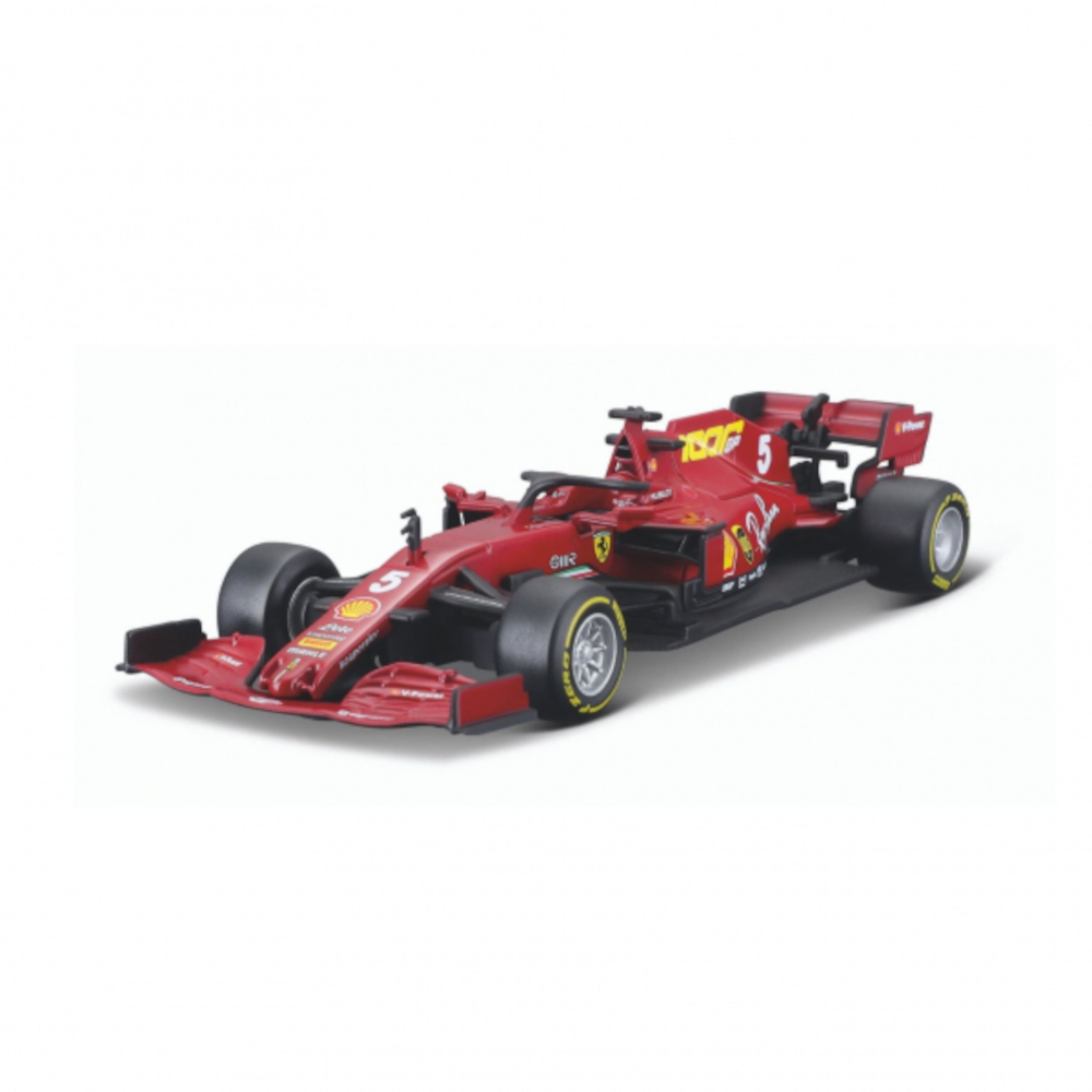 Bburago Modellauto 18-36823V1 - Ferrari 2020 Toskana GP SF1000 #5 Vettel (Maßstab 1:43) 