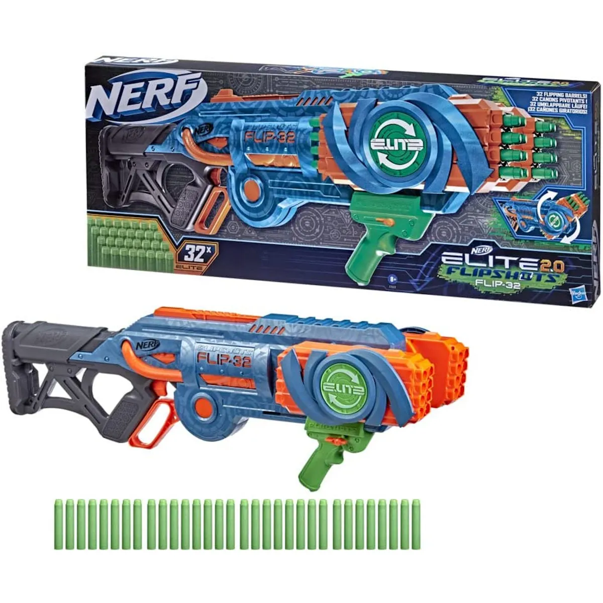 Hasbro - NERF - Elite 2.0 Flip 32