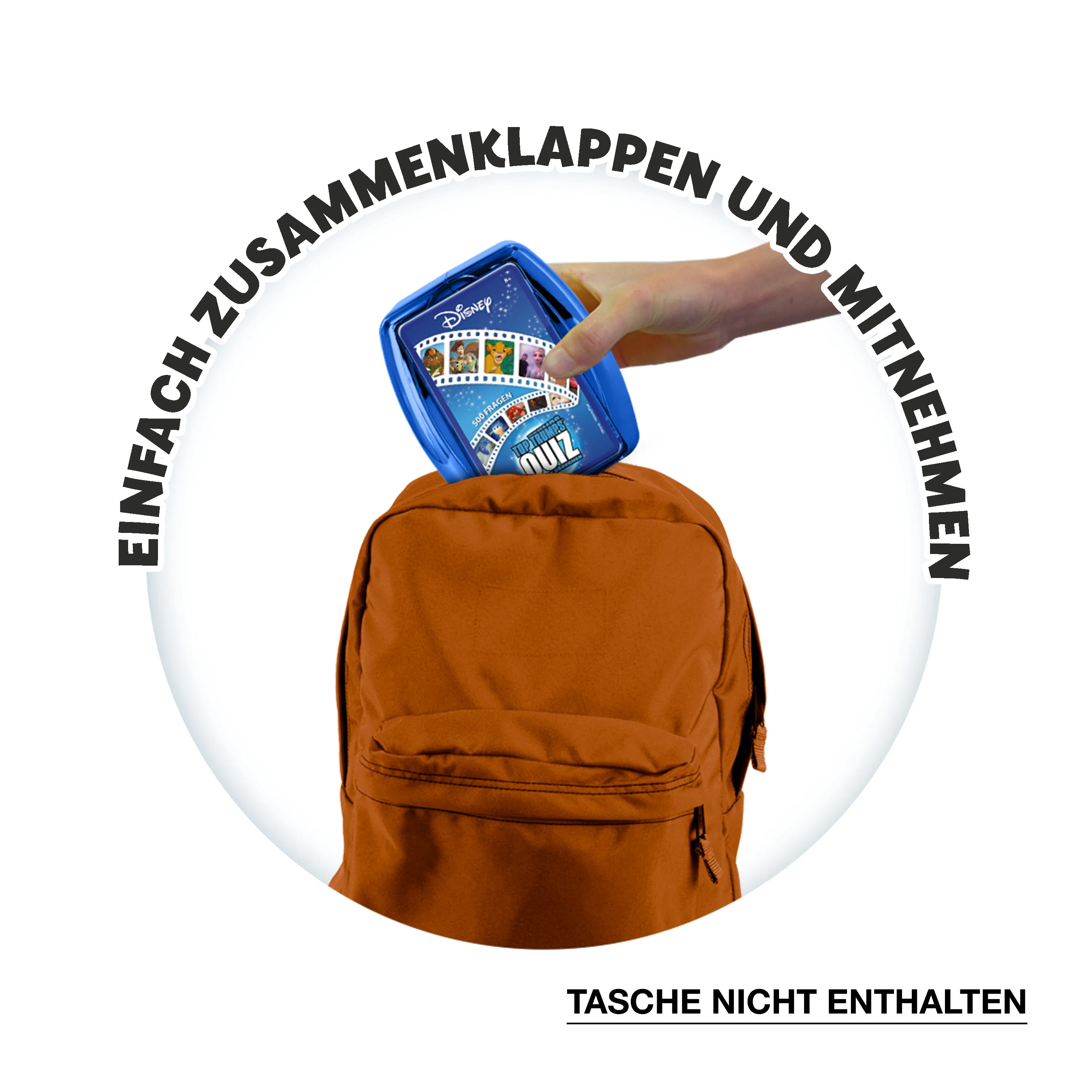 Top Trumps Quiz - Disney (Neuauflage im Metallic Case)