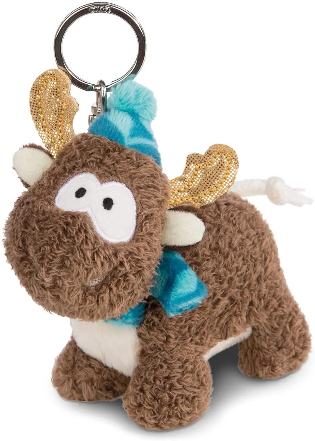 NICI 44101 - Plüschanhänger - Rentier Reny Heart (10cm)