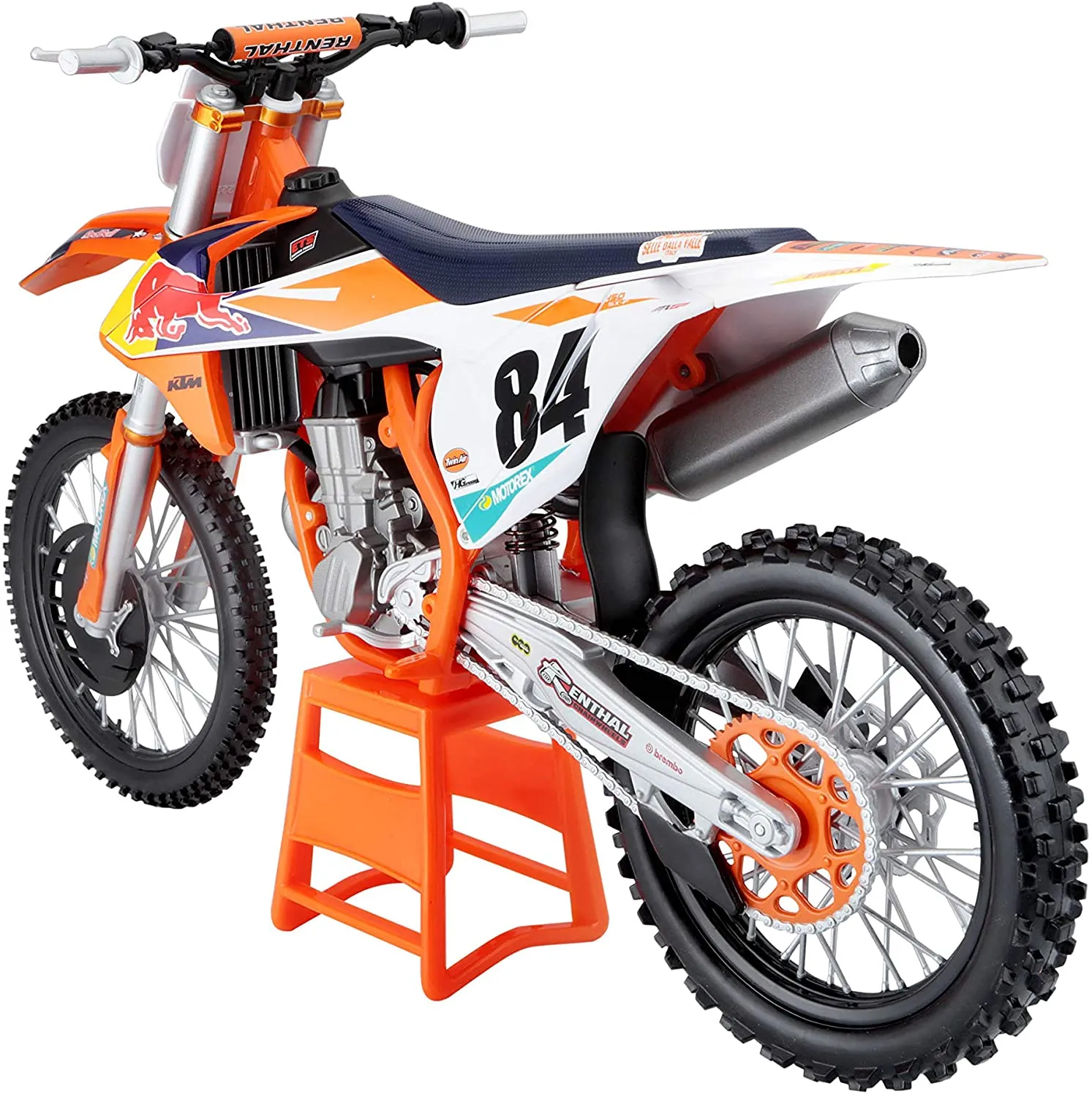 Maisto 32228 - Modellmotorrad - KTM Supercross 450 SX-F '18 Jeffrey Herlings (Maßstab 1:6)
