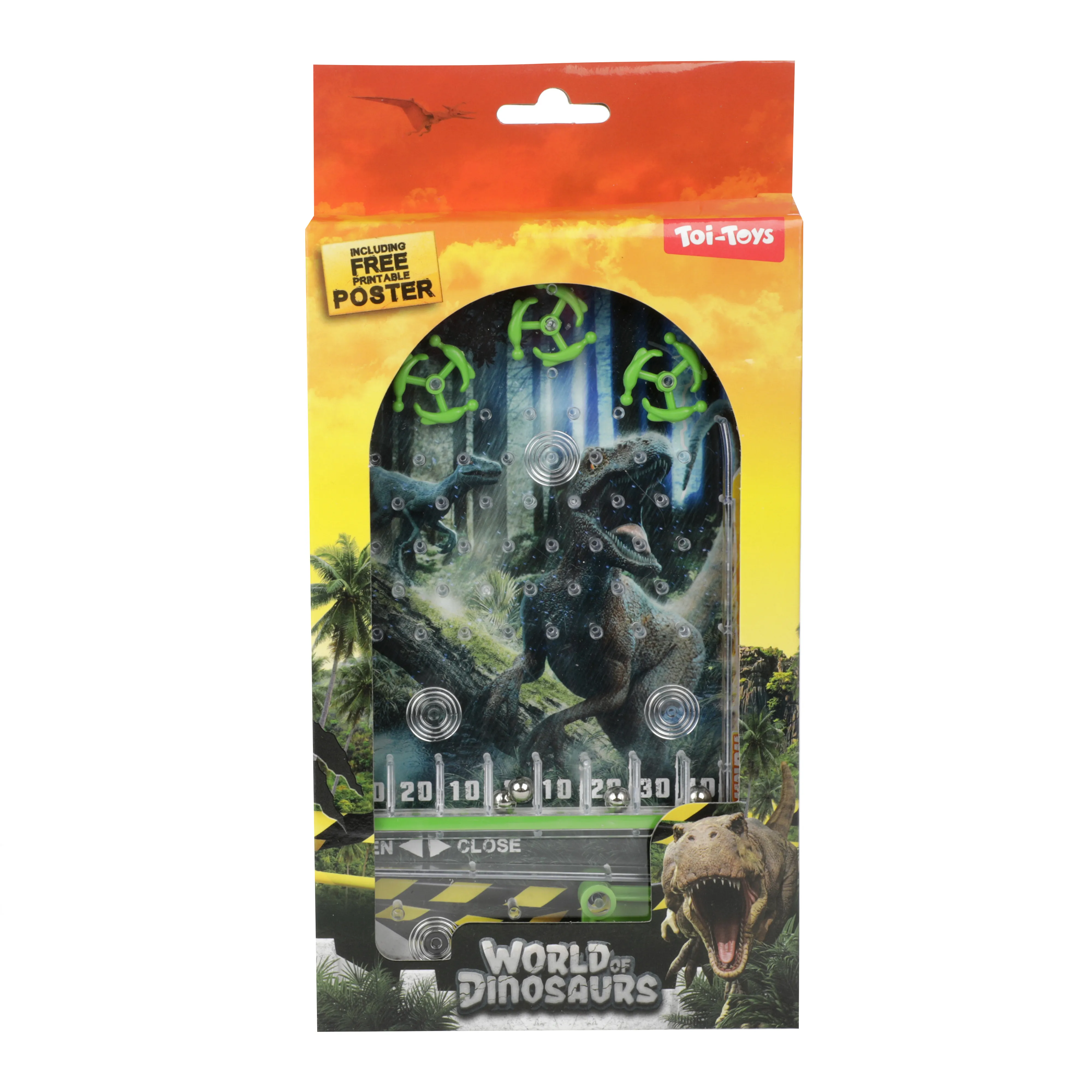 Toi-Toys WORLD OF DINOSAURS Flipperautomat