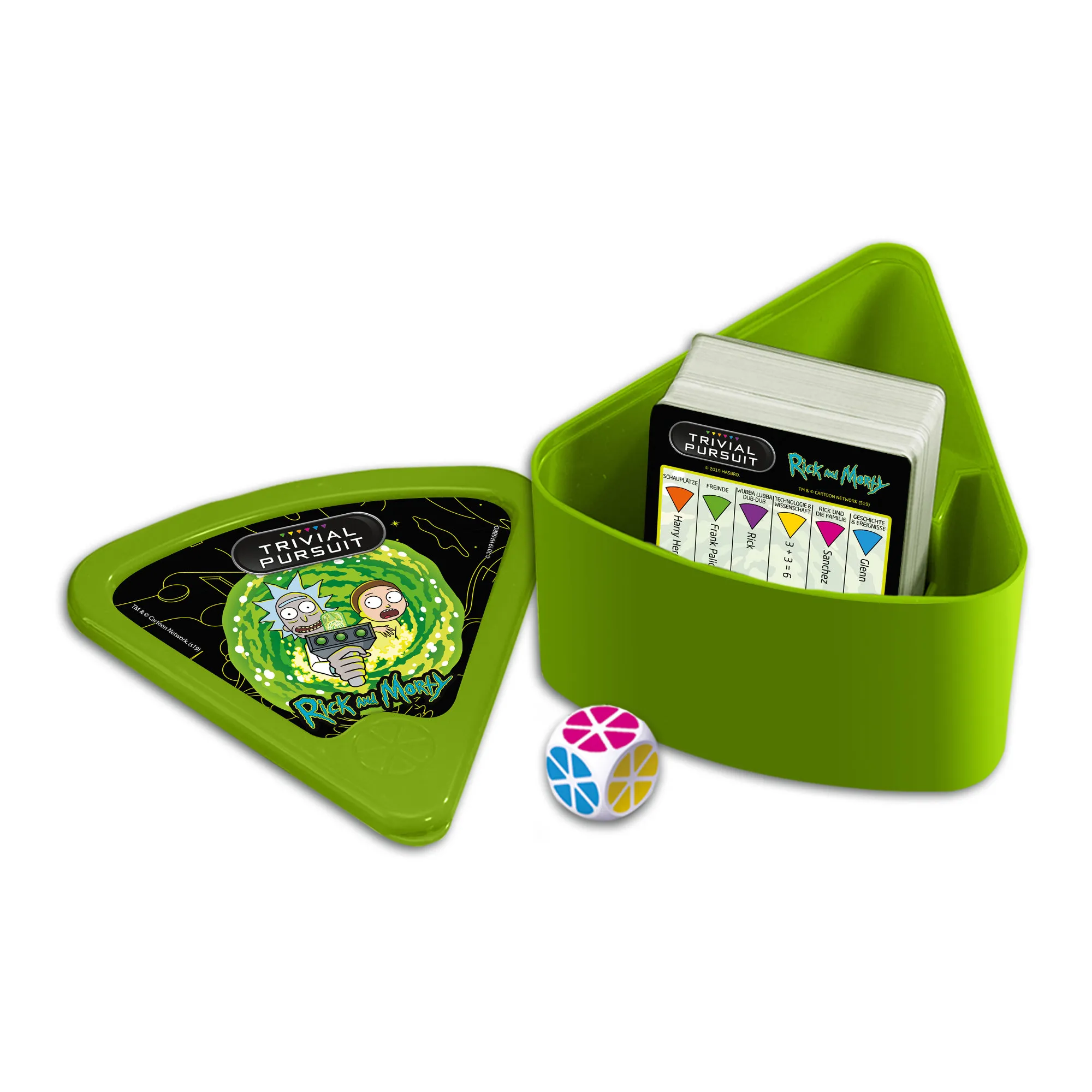 Trivial Pursuit Rick and Morty deutsch + Spielkarten