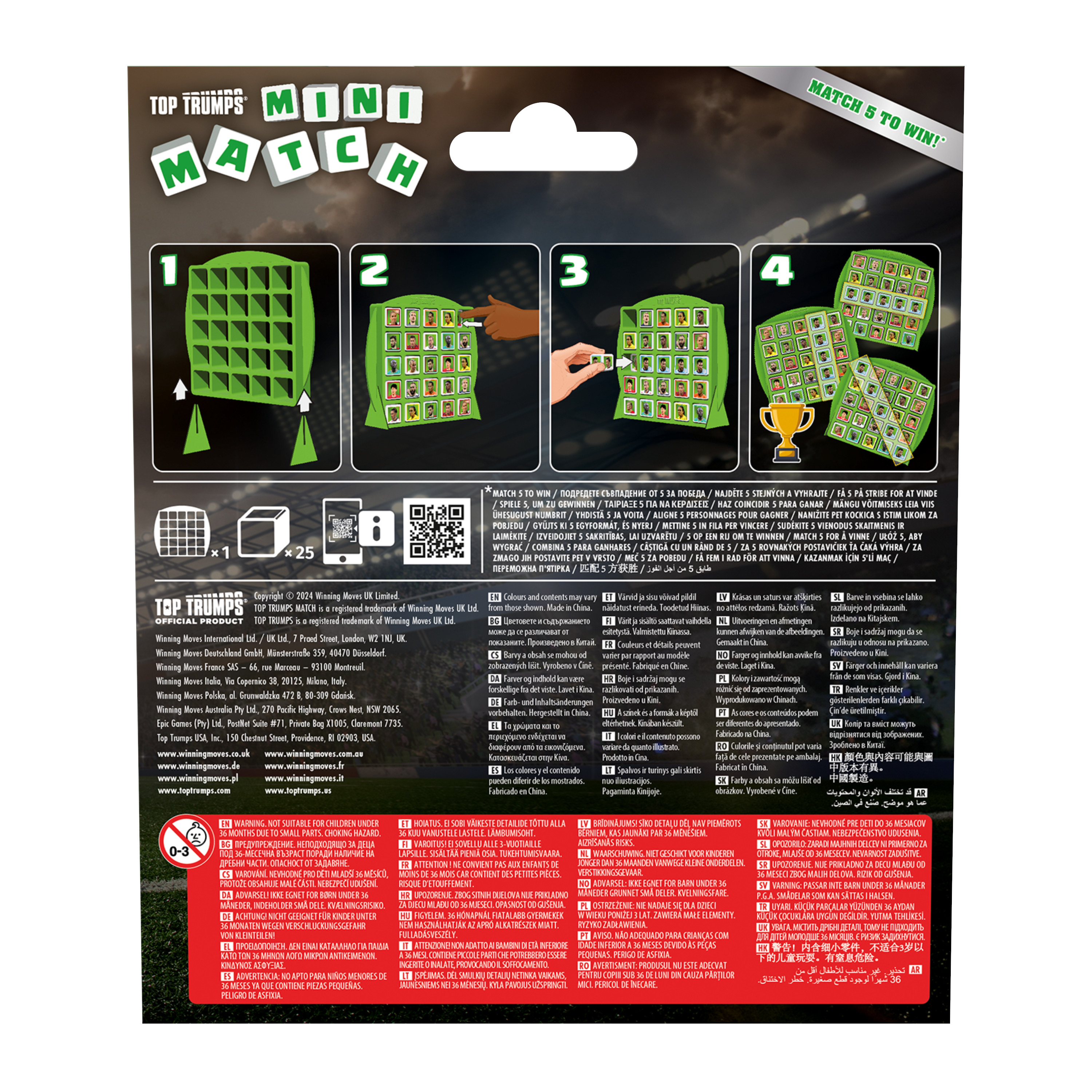 Top Trumps Match Mini - World Football Stars