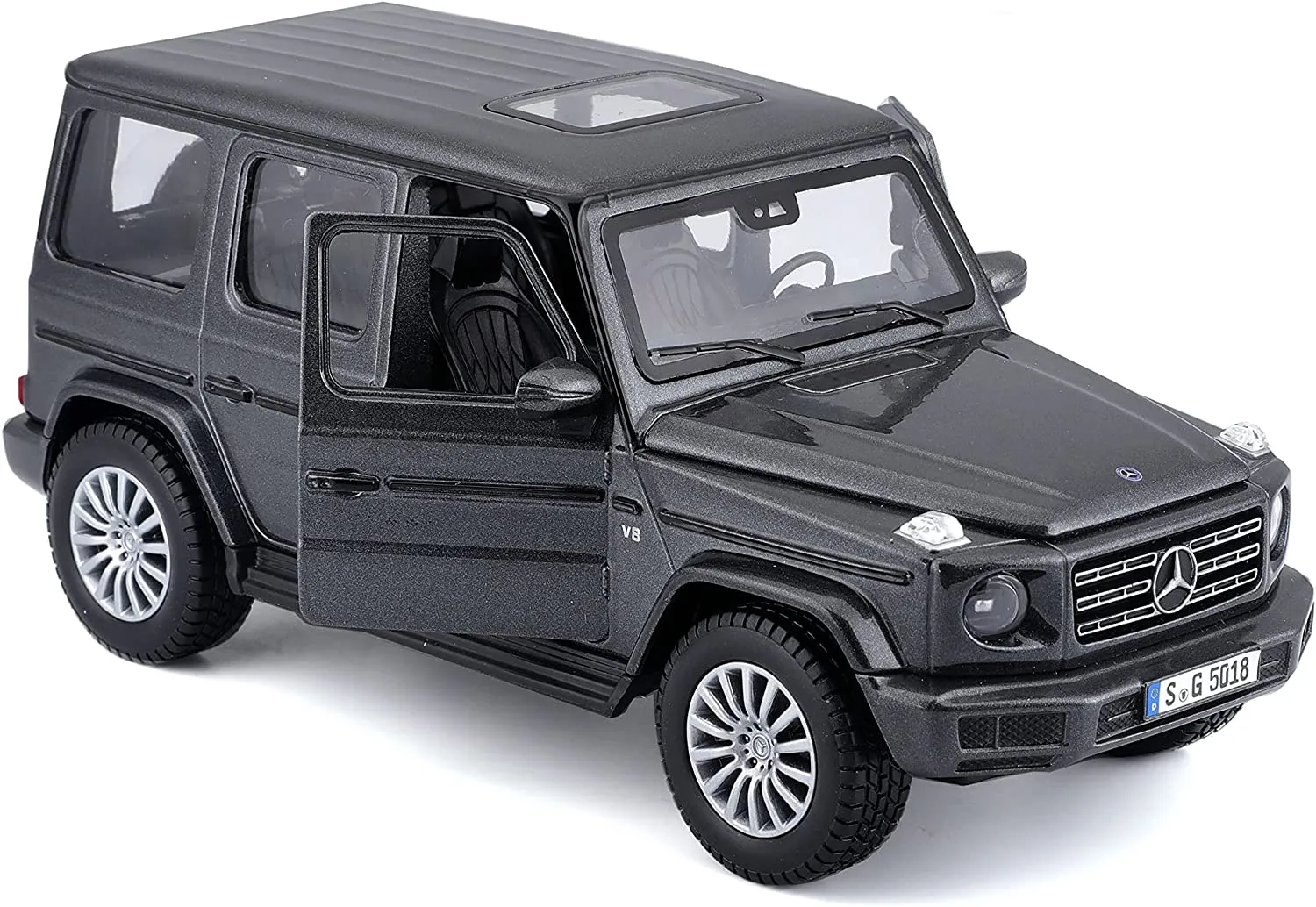 Maisto 31531GR - Modellauto - Mercedes G-Klasse G63 AMG '19 (grau, Maßstab 1:25)