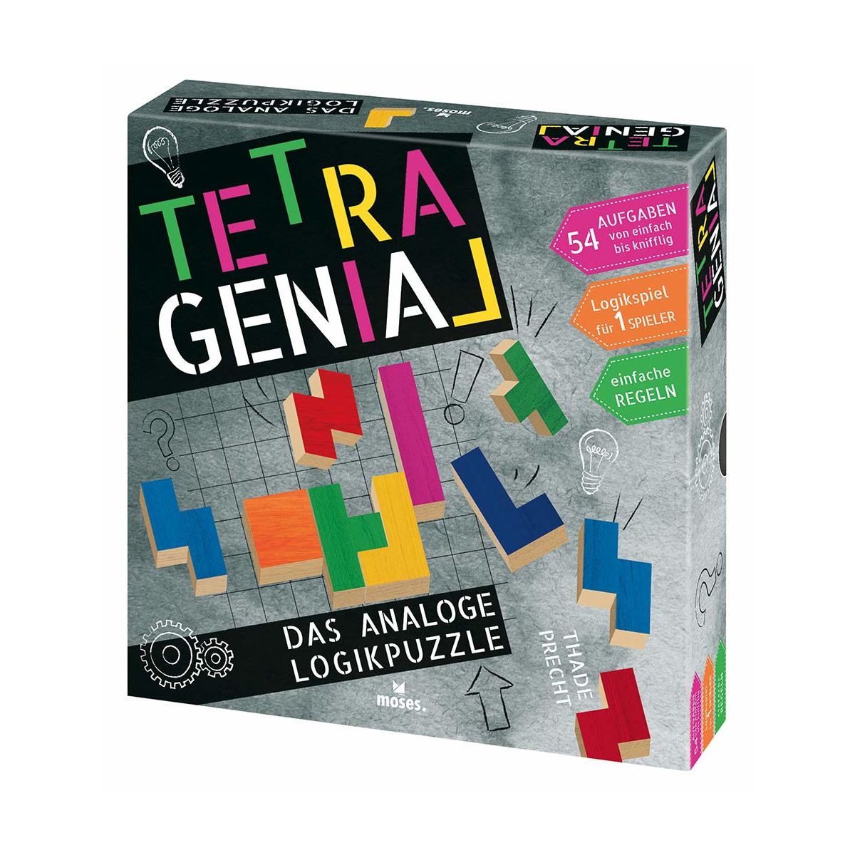 Tetragenial - Das analoge Logikpuzzle