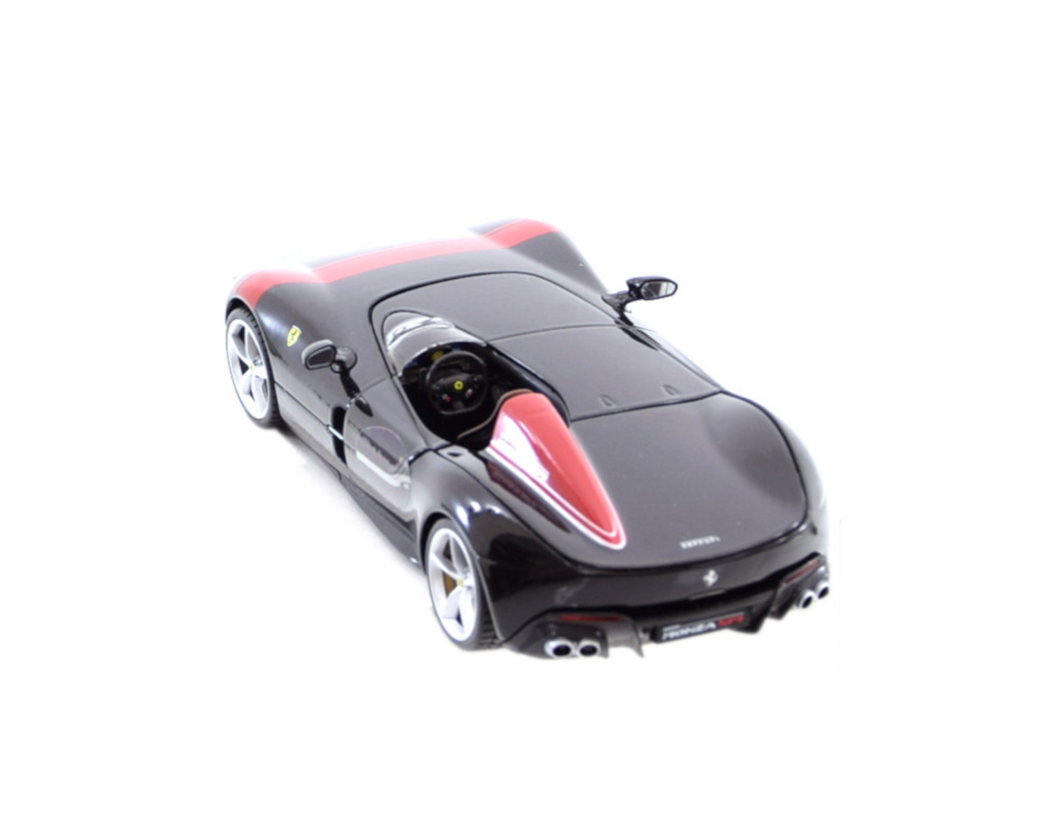 Bburgao 18-26027 - Modellauto - Ferrari Monza SP1 (schwarz, Maßstab 1:24)  