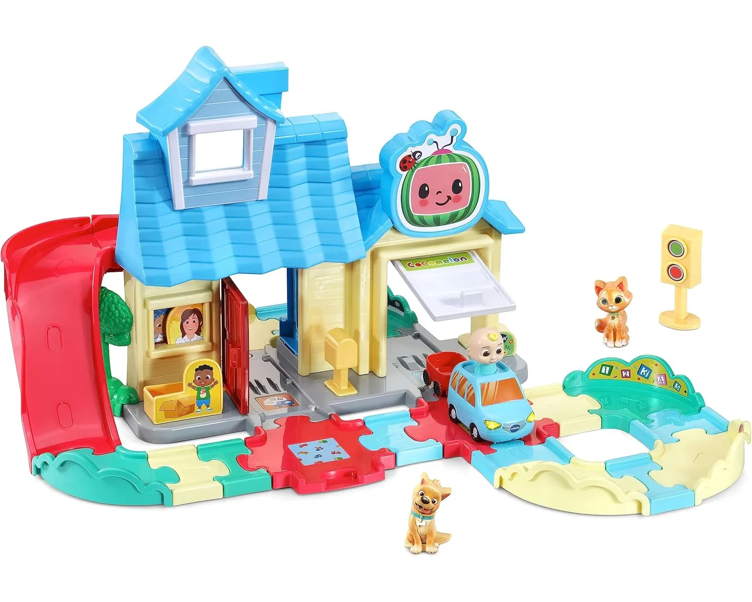 vtech 5579 - Cocomelon - JJs Spielhaus Schienenset