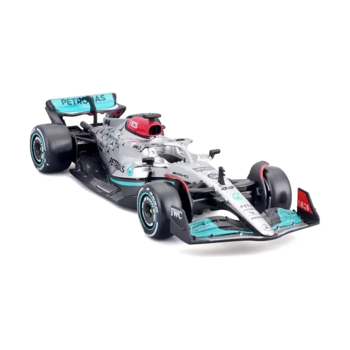 Bburago 18-38065 - Modellauto - Mercedes-AMG F1 W13 E Performance Hamilton #44 (Maßstab 1:43)