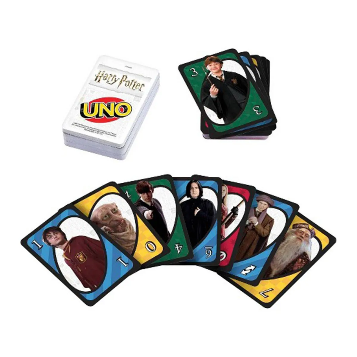 Harry Potter - Spielesammlung + UNO Kartenspiel