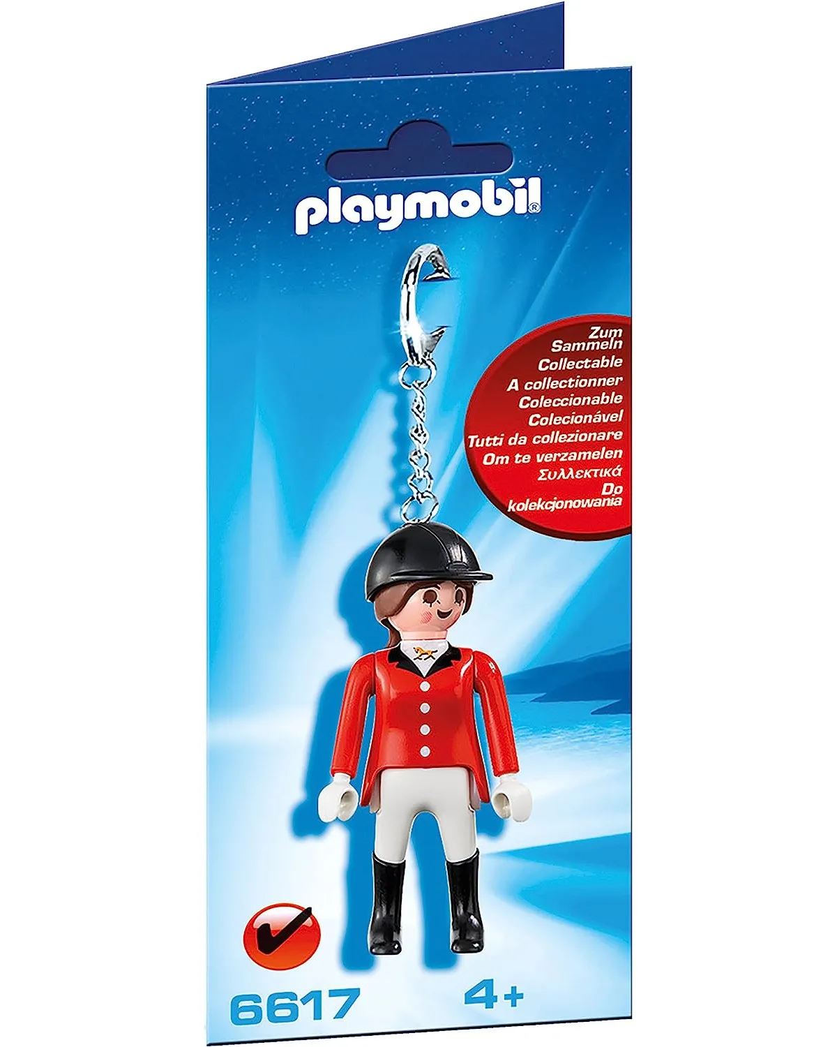 Playmobil - Schlüsselanhänger - Reiterin (8cm)