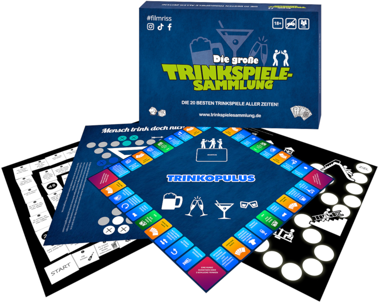 Drinktivity - Die große Trinkspielesammlung + 5 gegen Willi