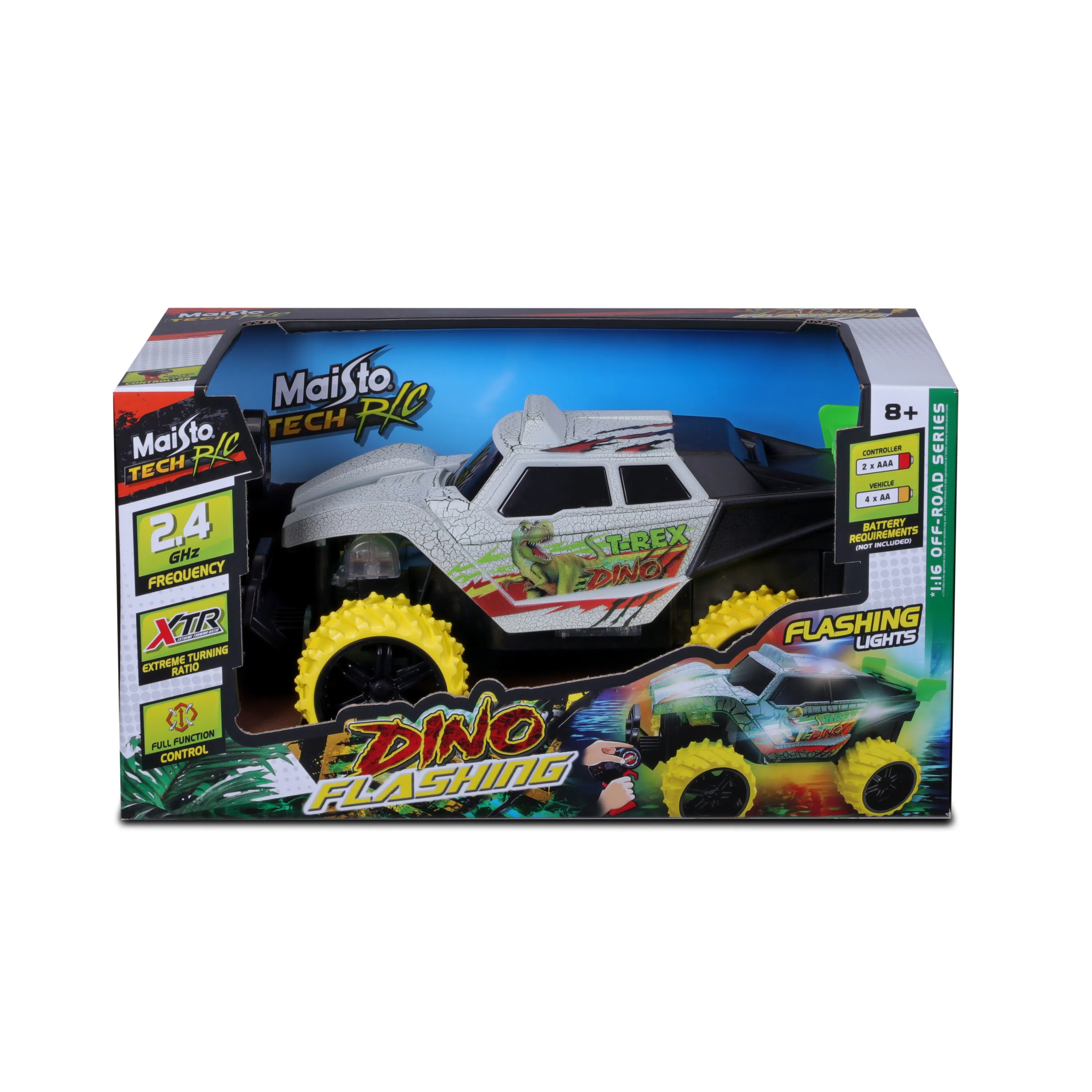 Maisto Tech 82638 - Ferngesteuertes Auto - Dinoshock (Maßstab 1:16)