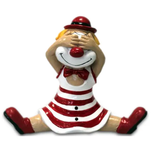 Die Schmitzens Clown Figur "Nicht sehen" (20cm)