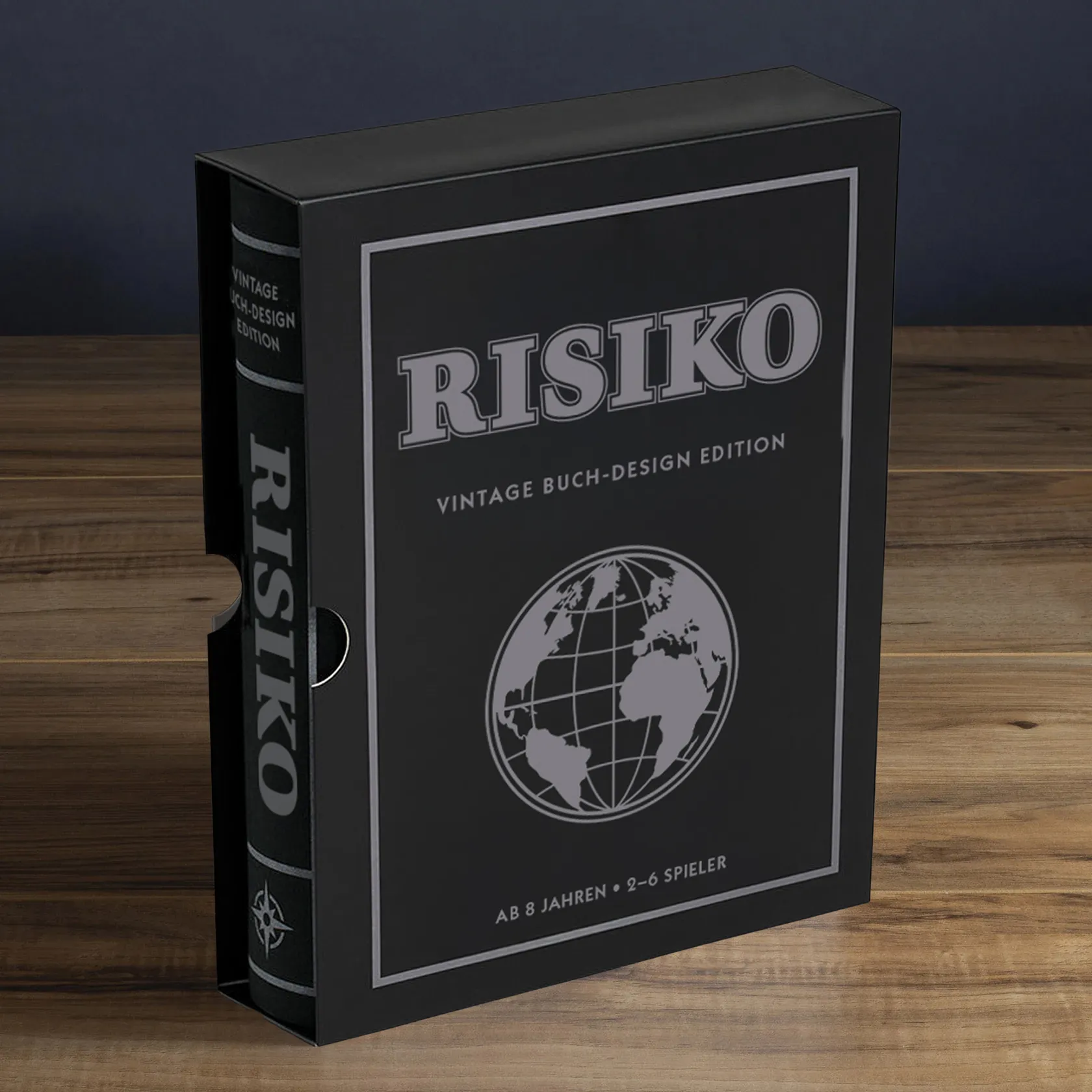 Risiko - Vintage Buch-Design Edition