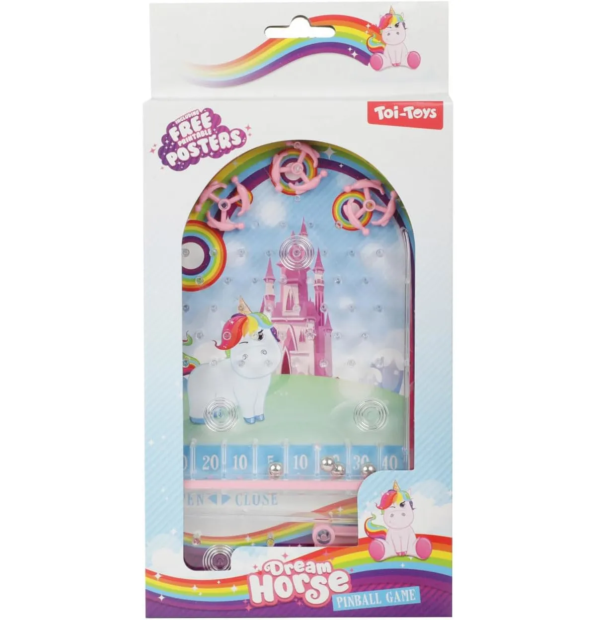 Toi-Toys 51155B - DREAM HORSE Flipperautomat Einhorn