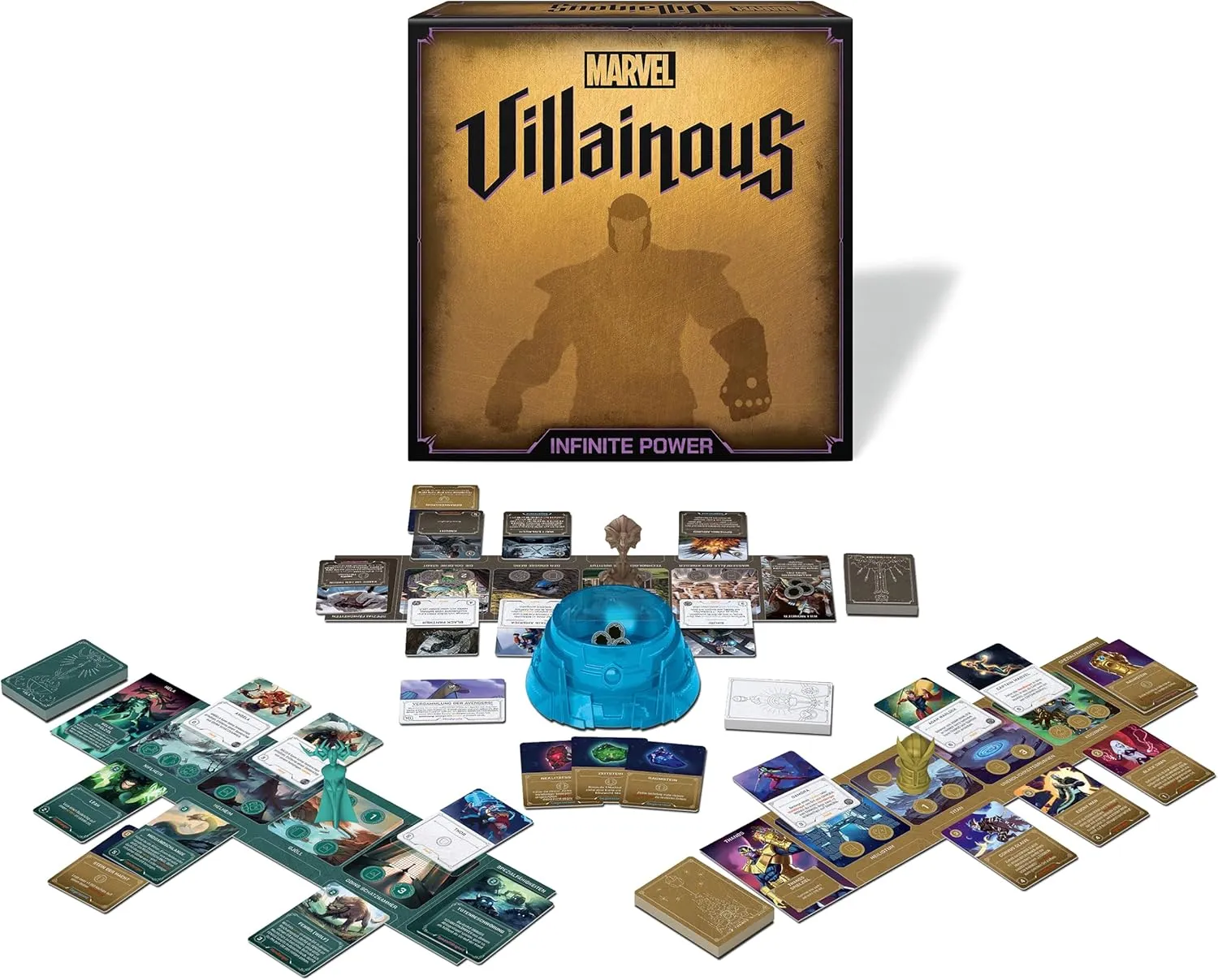 Ravensburger Gesellschaftsspiel BUNDLE - Marvel Villainous: Infinite Power + Arglist & Schabernack