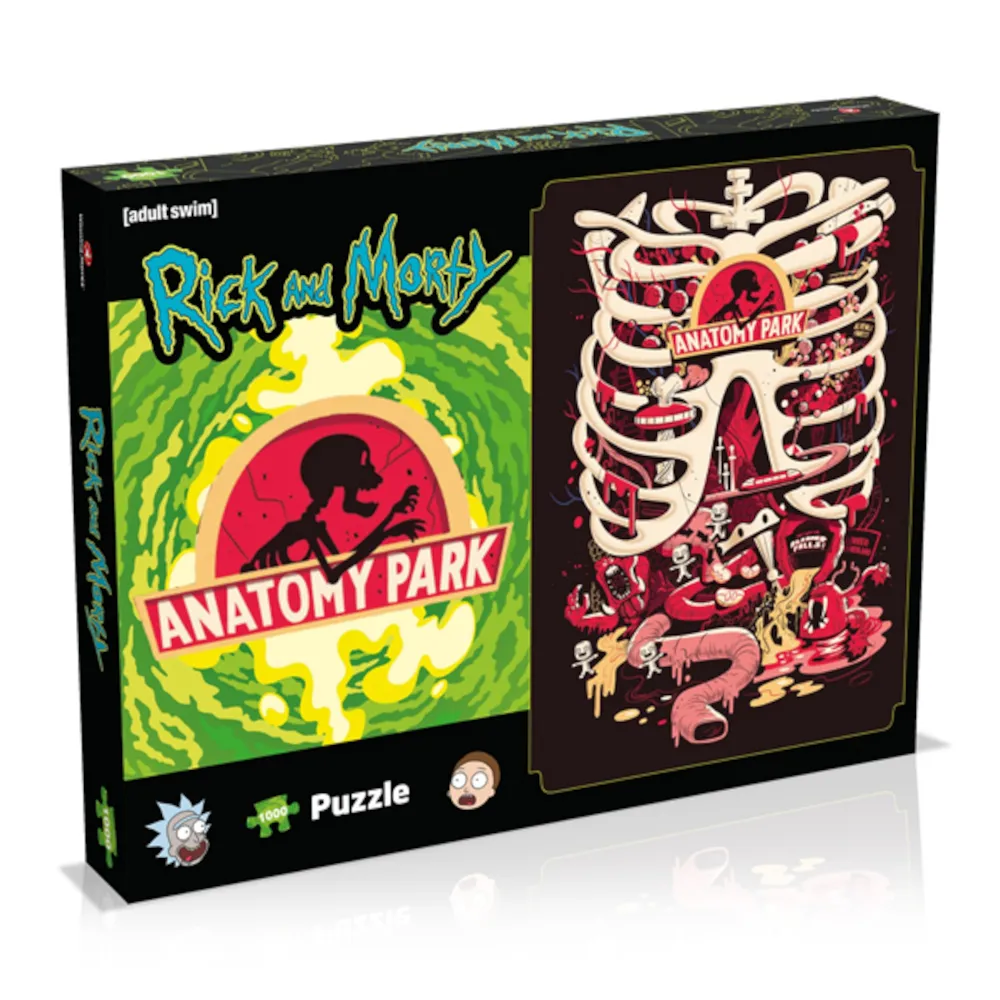 Rick and Morty - Puzzle - Anatomy Park (1000 Teile) Rick and Morty - Puzzle - Anatomy Park (1000 Teile)